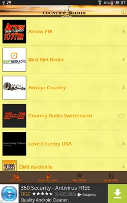 Country Radio Stations android App screenshot 4